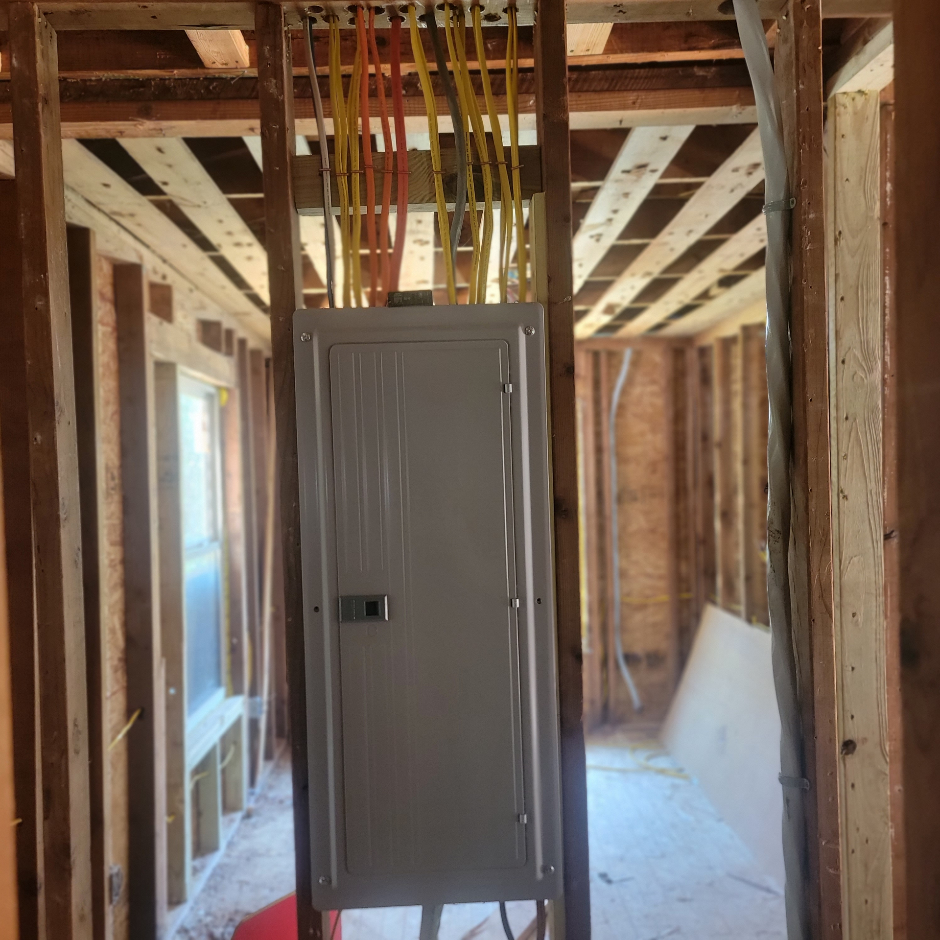 New Construction Electrical Panel Installation