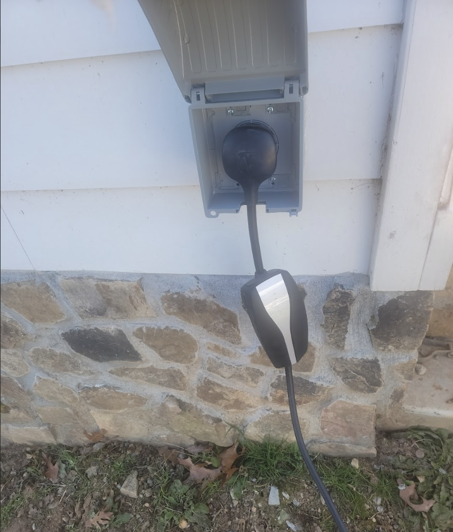 EV charger installation