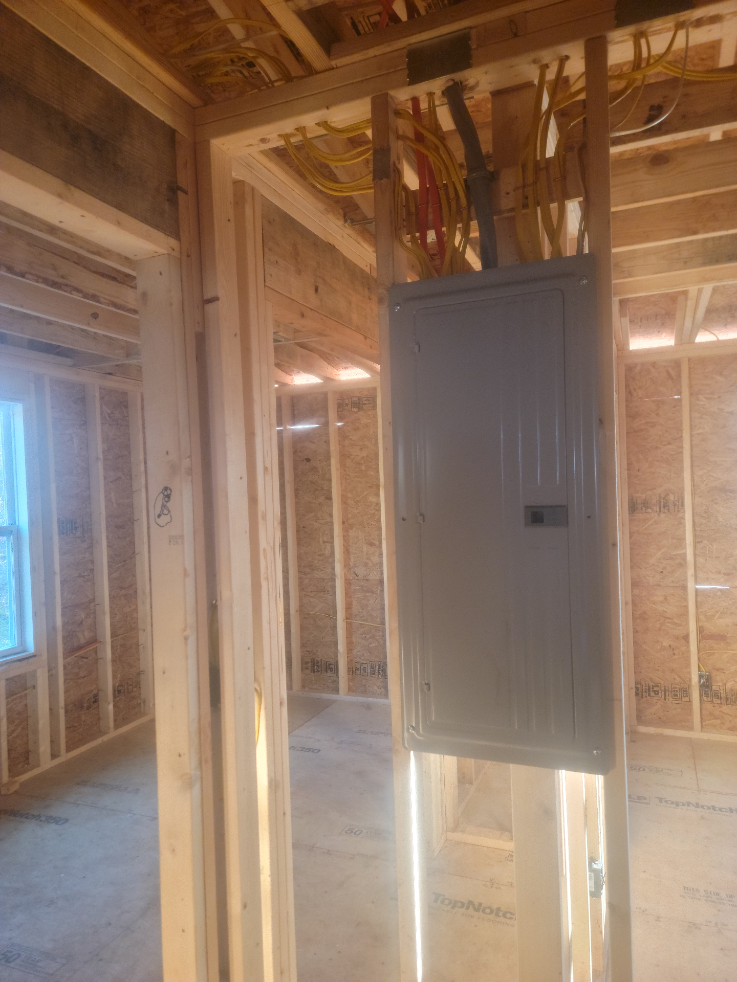 New Construction Electrical Panel