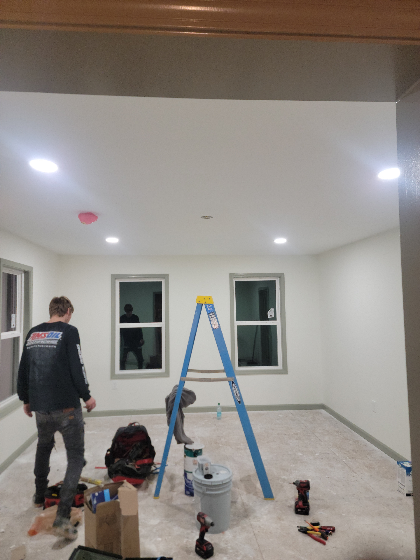Commercial Interior Lighting Installation