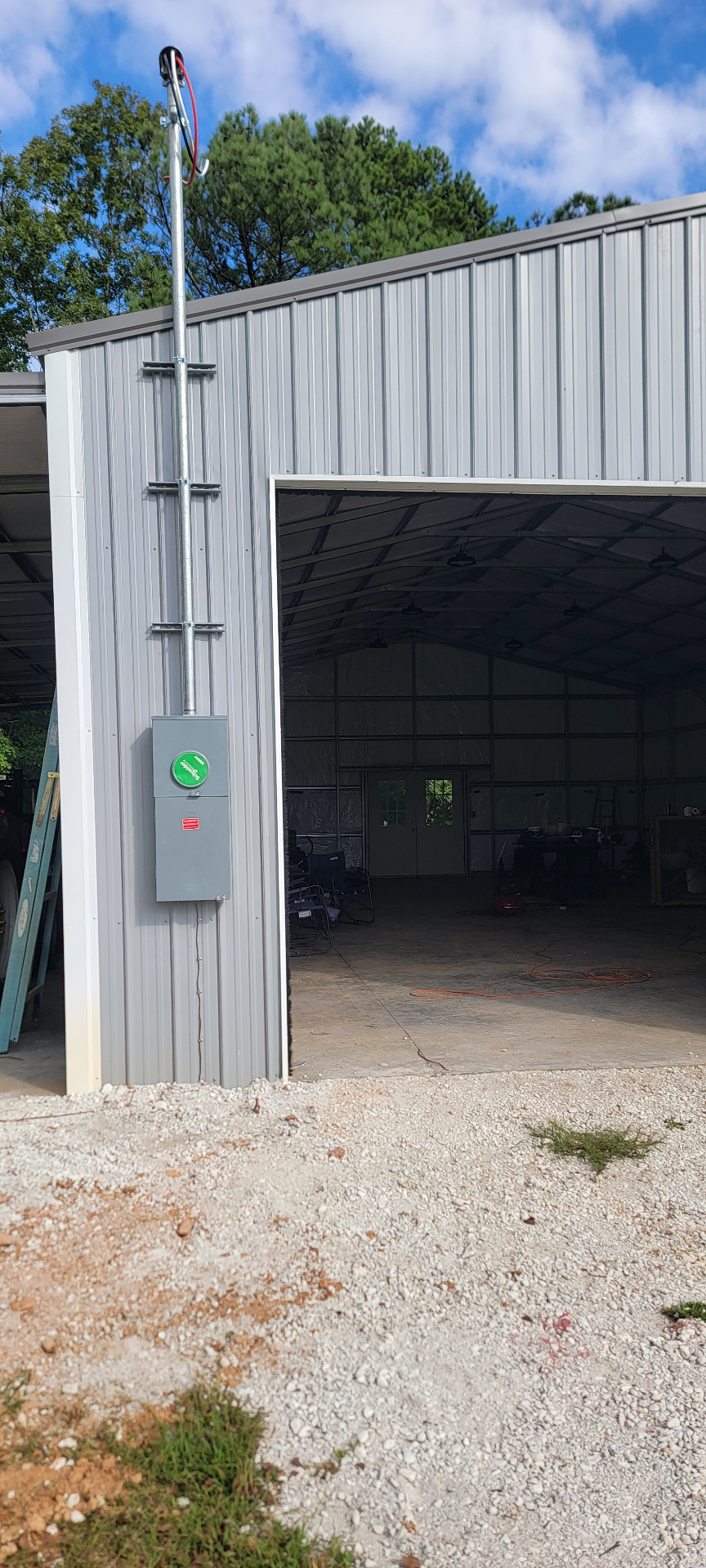 Commercial Building Electrical Service Panel