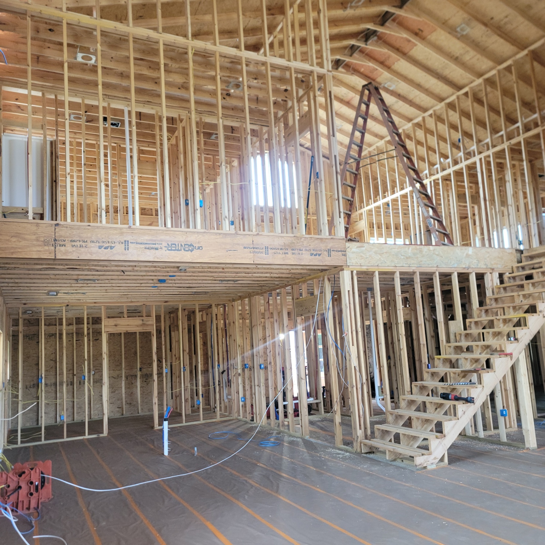 New Construction Electrical Rough-In Work